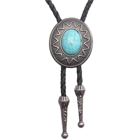 Native American Bolo Tie 021 - Picture 3 of 7